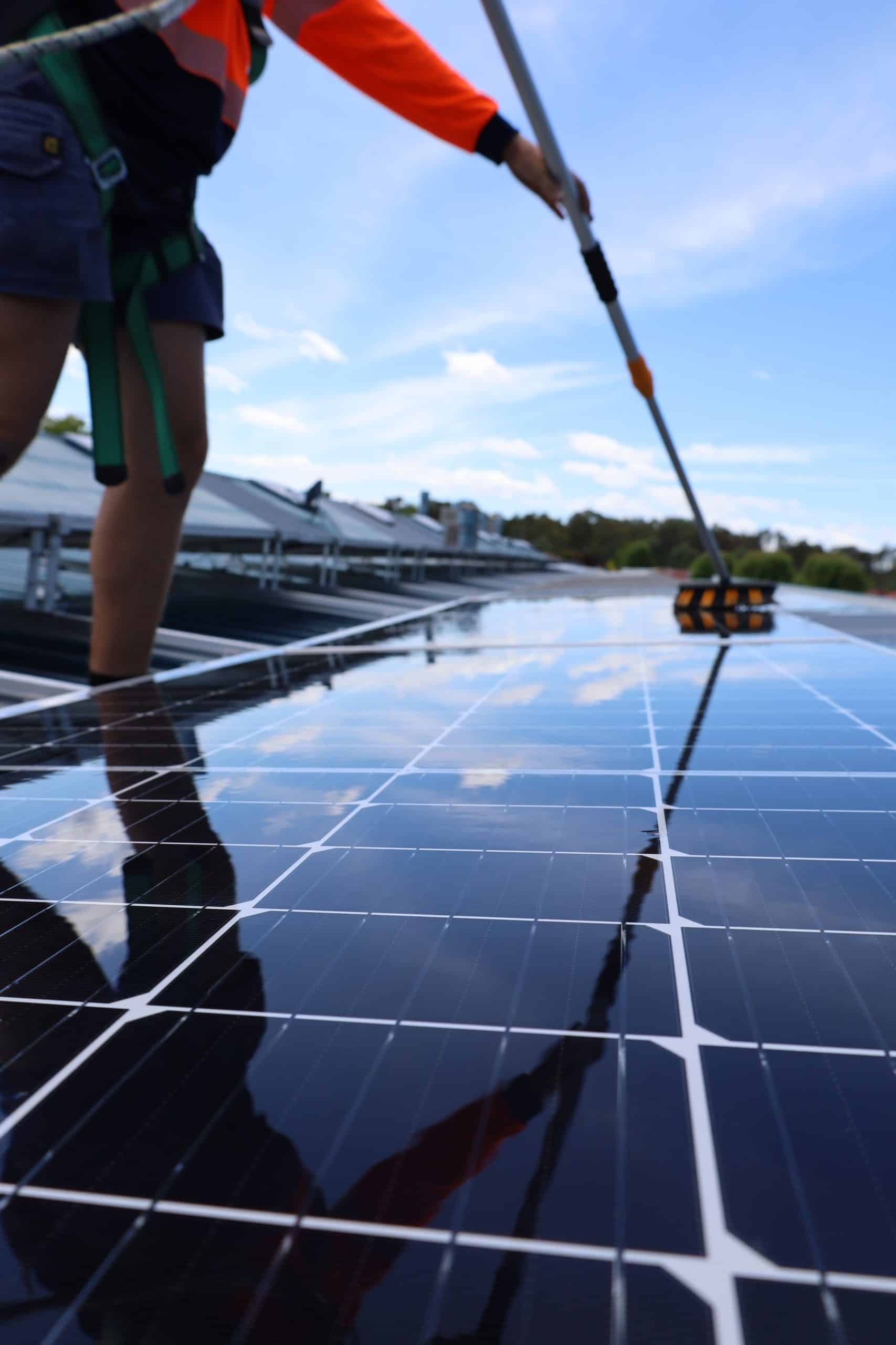 Get Sparkling Clean Solar Panels