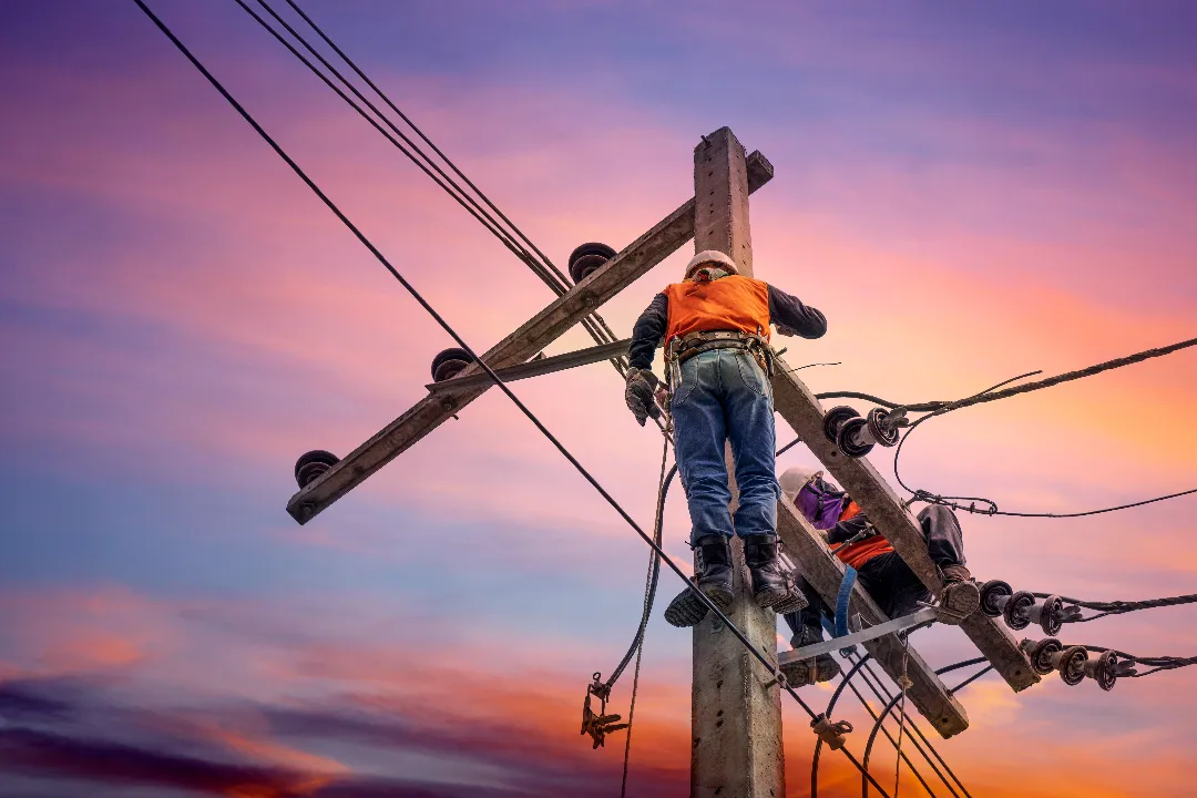 Private Power Pole Installation Private Power Pole Installation